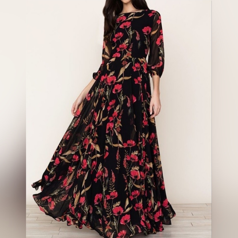 Yumi Kim Woodstock Ruby Romance Floral Dress
